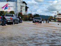 Banjir Lumpuhkan Akses Jalan di Bulungan, Warga Kesulitan Beraktivitas