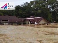 Banjir Long Ayap: Sekolah, Gereja, Aula Adat Hingga Poskesdes Hanyut